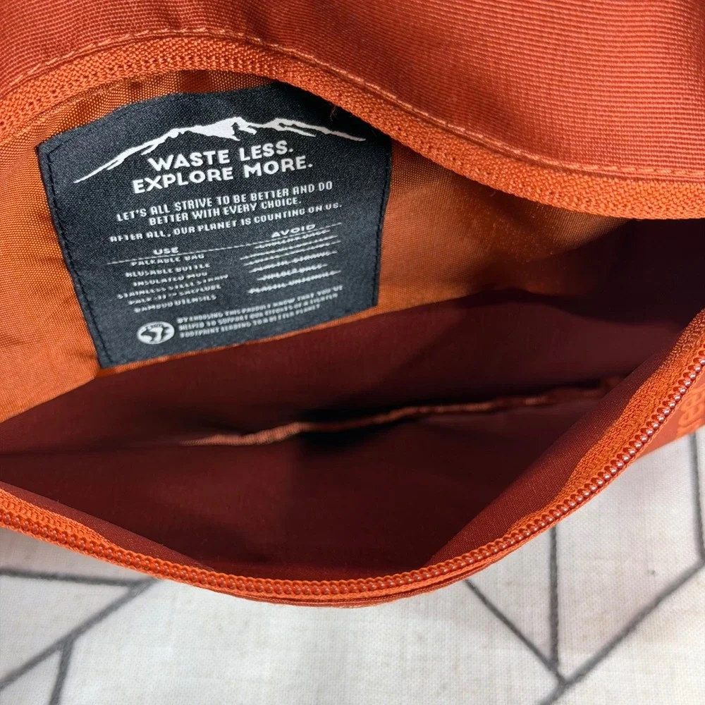 Eagle Creek Explore Sacoche Bag OS Rust Orange Crossbody Travel Pouch EC0A5LQ5